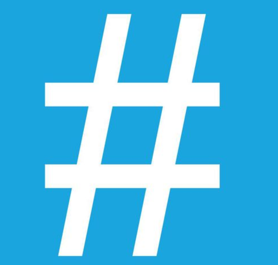 Picture of the hashtag